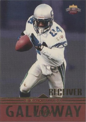 1997 Score Board Playbook Joey Galloway #83