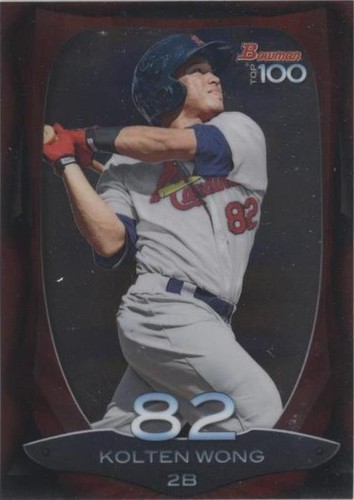 2013 Bowman - Kolten Wong #BTP-82