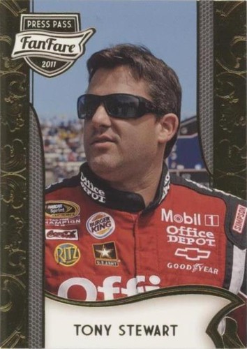 2011 Press Pass Fanfare - Tony Stewart #35