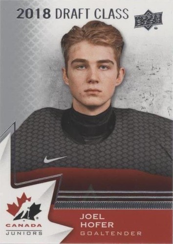 2020-21 Upper Deck Team Canada Juniors - Joel Hofer #93