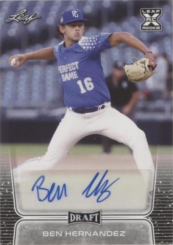 2020 Leaf Draft - Ben Hernandez #BA-BH1