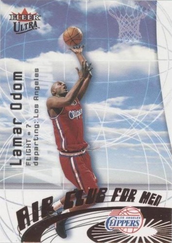 2000-01 Fleer Ultra - Lamar Odom #2 AC