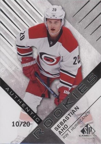 2016-17 SP Game Used - Sebastian Aho #136