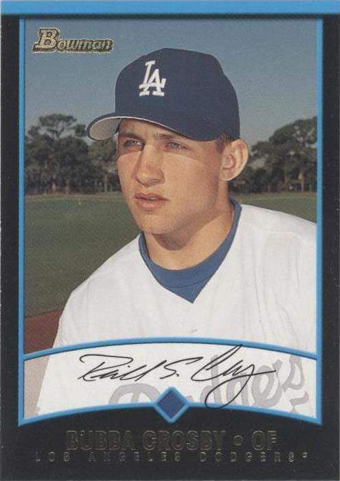2001 Bowman - Bubba Crosby #288