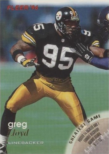 1996 Fleer Greg Lloyd #110