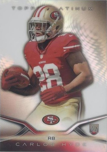 2014 Topps Platinum Carlos Hyde #127