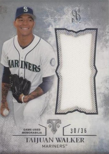 2015 Topps Triple Threads - Taijuan Walker #UJR-TWR