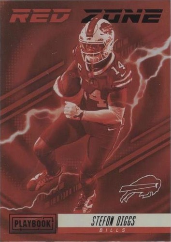 2022 Panini Playbook Stefon Diggs #RZ-6