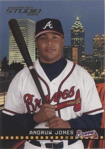 2004 Donruss Studio - Andruw Jones #17