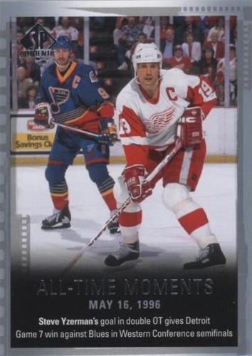 2015-16 SP Authentic - Steve Yzerman #138