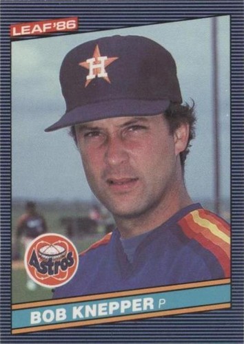1986 Leaf Canadian - Bob Knepper #90