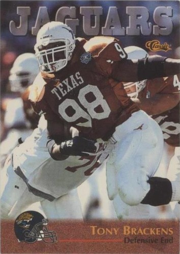 1996 Classic NFL Rookies Tony Brackens #7