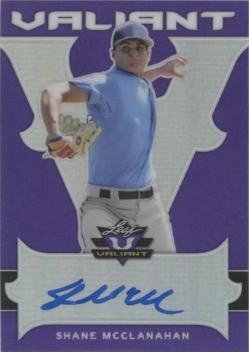 2018 Leaf Valiant - Shane McClanahan #BA-SM1