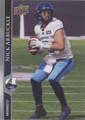2021 Upper Deck CFL Nick Arbuckle #135