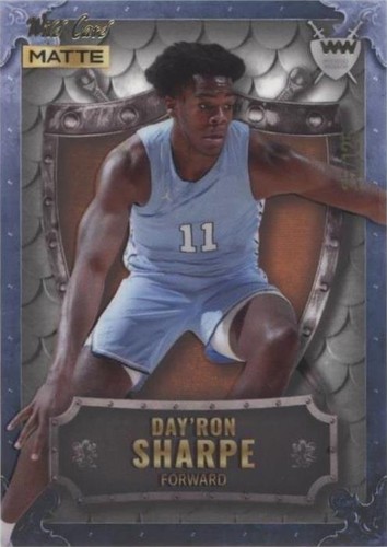 2022-23 Wild Card Matte Draft - Day'Ron Sharpe #WW-11