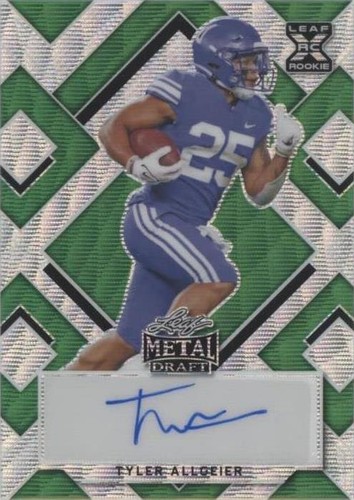 2022 Leaf Metal Draft Tyler Allgeier #BA-TA1