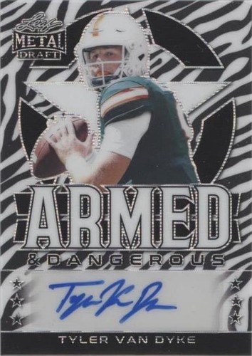 2022 Leaf Metal Draft Tyler Van Dyke #AD-TVD