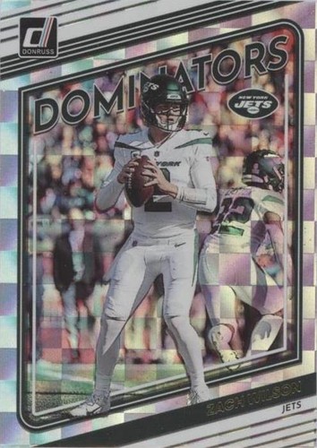 2022 Panini Donruss Zach Wilson #D4