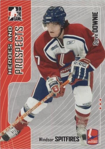 2005-06 In the Game Heroes and Prospects - Steve Downie #113