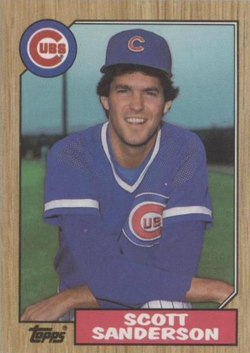 1987 Topps - Scott Sanderson #534