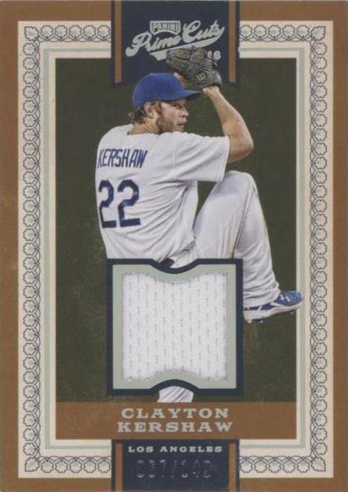 2016 Panini Prime Cuts - Clayton Kershaw #102