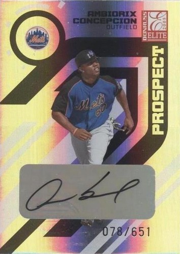 2005 Donruss Elite - Ambiorix Concepcion #174