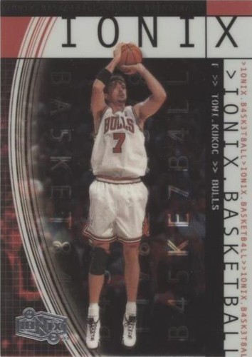 1999-00 Upper Deck Ionix - Toni Kukoc #7