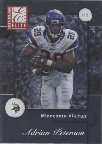 2021 Panini Donruss Elite Adrian Peterson #50