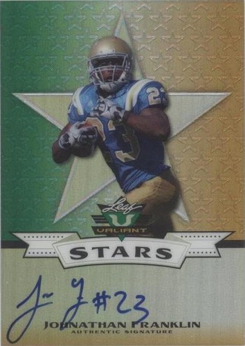 2013 Leaf Valiant Johnathan Franklin #S-JF2