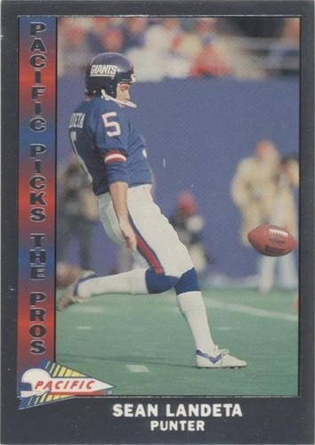 1991 Pacific Sean Landeta #25
