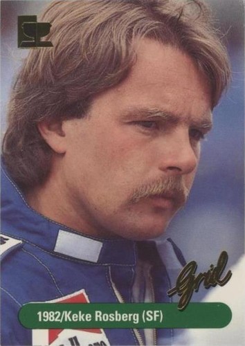1992 Grid Motorcard Formula 1 - Keke Rosberg #184