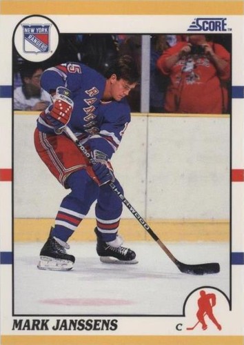 1990-91 Score Rookie & Traded - Mark Janssens #33T
