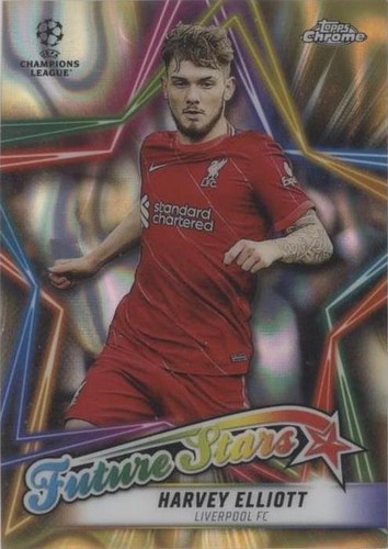 2021-22 Topps Chrome UCL Harvey Elliott #FS-9