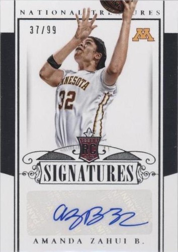 2015 Panini National Treasures College - Amanda Zahui B. #216