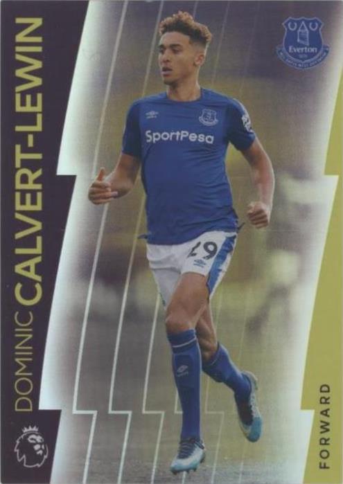 2017-18 Topps Premier League Platinum Dominic Calvert-Lewin #35