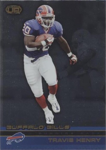 2002 Pacific Heads Up Travis Henry #13