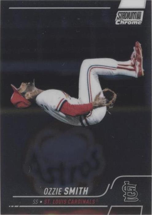 2022 Topps Stadium Club Chrome - Ozzie Smith #76