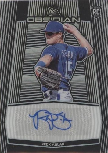 2020 Panini Chronicles - Nick Solak #OA-NS