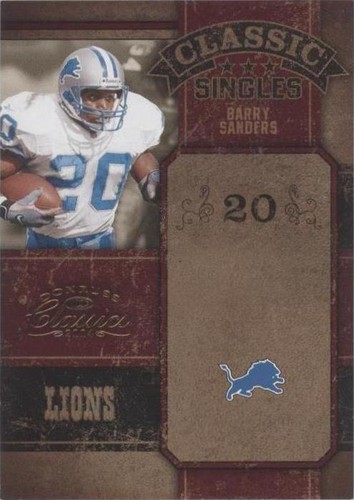 2004 Donruss Classics Barry Sanders #CS-1