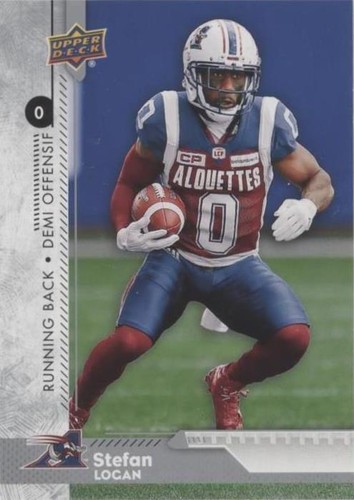 2018 Upper Deck CFL Stefan Logan #98