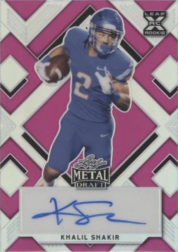 2022 Leaf Metal Draft Khalil Shakir #BA-KS1
