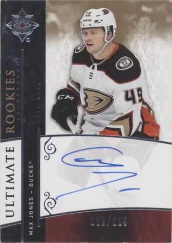 2019-20 Upper Deck Ultimate Collection - Max Jones #RRA-MJ