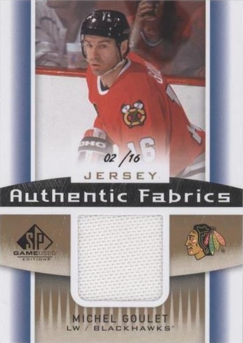 2013-14 SP Game Used Edition - Michel Goulet #AF-MG