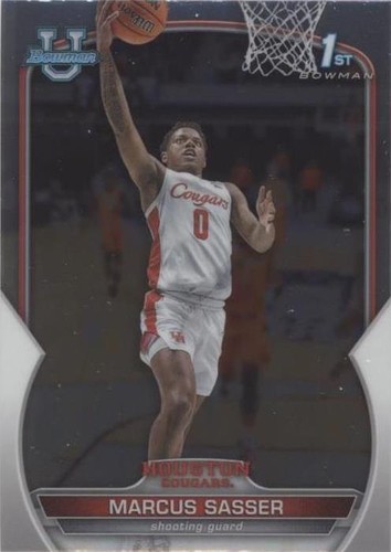 2022-23 Bowman University Chrome - Marcus Sasser #93