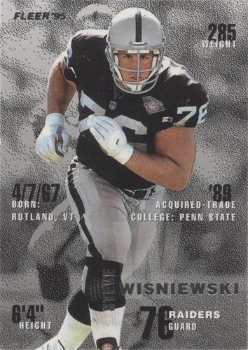 1995 Fleer Steve Wisniewski #199
