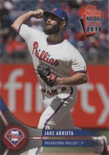 2018 Topps National Baseball Card Day - Jake Arrieta #25