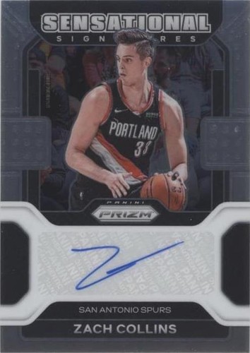 2021-22 Panini Prizm - Zach Collins #SS-ZCL