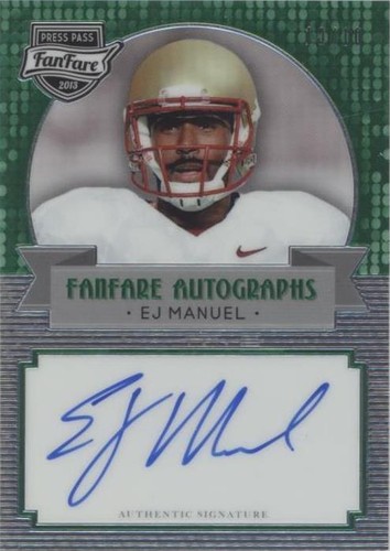 2013 Press Pass Fanfare EJ Manuel #FF-EM