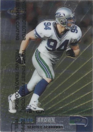 1999 Topps Finest Chad Brown #98