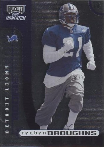 2000 Playoff Momentum Reuben Droughns #130